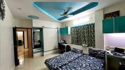 Bedroom Image of 1950 Sq.ft 4 BHK Penthouse for sale in Earth Acropolis 2, Bhayli Vadodara for Rs. 7500000