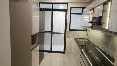Kitchen Image of 1400 Sq.ft 3 BHK Apartment / Flat for rent in Sagar Prime, Bawadiya Kalan Bhopal for Rs. 50000