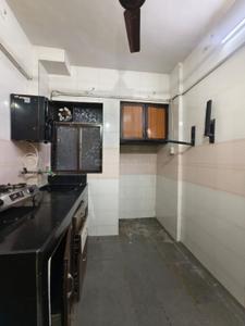 Kitchen Image of 550 Sq.ft 1 BHK Apartment / Flat for rent in Kalwa Thane for Rs. 18000