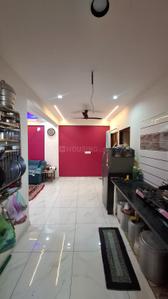 Kitchen Image of 644 Sq.ft 2 BHK Apartment / Flat for sale in Mangalam Pushpam Heights 2, Tarsali Vadodara for Rs. 2700000