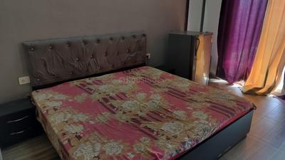 Bedroom Image of 435 Sq.ft 1 RK Studio for rent in Paramount Golfforeste Oak &amp; Pine, Surajpur Greater Noida for Rs. 15001