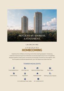 Image of 1120 Sq.ft 2 BHK Apartment / Flat for sale in Purva Panorama, Thane West, Thane for Rs. 20500000