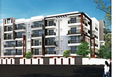 Image of 1566 Sq.ft 3 BHK Apartment / Flat for sale in Kothanur, Bengaluru for Rs. 13780000