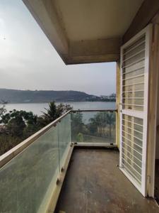 Balcony Image of 1200 Sq.ft 3 BHK Apartment / Flat for rent in Shree Sai Water Crest, Ambegaon Budruk Pune for Rs. 25000