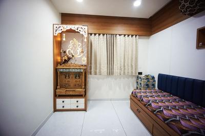 Bedroom Image of 2025 Sq.ft 3 BHK Apartment / Flat for sale in Nikol Ahmedabad for Rs. 9900000