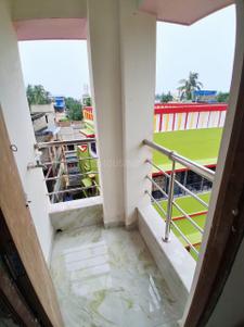 Balcony Image of 490 Sq.ft 1 BHK Apartment / Flat for sale in Purba Putiary Kolkata for Rs. 1800000