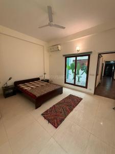 Bedroom Image of 1200 Sq.ft 2 BHK Independent House for rent in Hauz Khas New Delhi for Rs. 55000