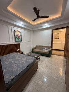 Bedroom Image of 900 Sq.ft 1 BHK Builder Floor for rent in DLF Independent Floors, DLF Phase 3 Gurgaon for Rs. 30000