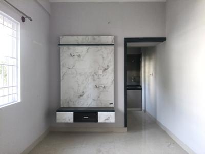 Living Room Image of 512 Sq.ft 1 BHK Apartment / Flat for rent in Mahadevapura Bengaluru for Rs. 23500