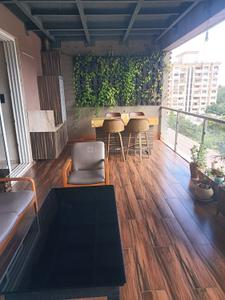 Balcony Image of 2000 Sq.ft 4 BHK Apartment / Flat for sale in Millenium One, Aundh Pune for Rs. 55000000