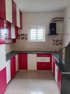 Kitchen Image of 1350 Sq.ft 3 BHK Builder Floor for rent in RR Nagar Bengaluru for Rs. 32000