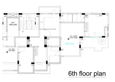 Floor Plan Image of 800 Sq.ft 1 BHK Apartment / Flat for sale in Metadesign Mblu, Anandvalli Nashik for Rs. 3875000