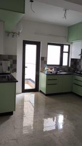 Kitchen Image of 1424 Sq.ft 3 BHK Apartment / Flat for rent in Azea Botanica, Vrindavan Yojana Lucknow for Rs. 30000