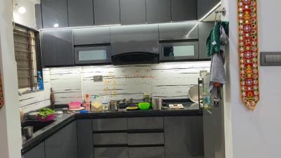 Kitchen Image of 1428 Sq.ft 2.5 BHK Apartment / Flat for sale in Saakaar Orion Star, Jakhya Indore for Rs. 7500000
