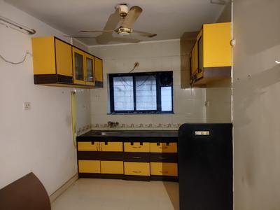 Kitchen Image of 950 Sq.ft 2 BHK Apartment / Flat for rent in Bhoir Estate, Thergaon Pune for Rs. 22000
