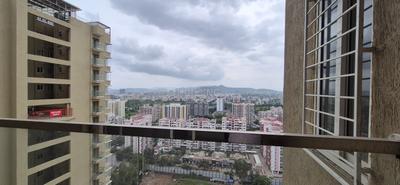 Balcony Image of 1325 Sq.ft 2.5 BHK Apartment / Flat for rent in VJ Yashwin Supernova, Wakad Pune for Rs. 35000
