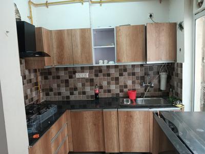 Kitchen Image of 607 Sq.ft 2 BHK Apartment / Flat for rent in Prateek Grand City, Siddharth Vihar Ghaziabad for Rs. 27000