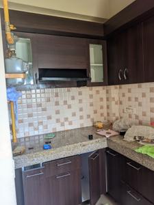 Kitchen Image of 1000 Sq.ft 2 BHK Apartment / Flat for rent in Vasu Fortune Residency, Raj Nagar Extension Ghaziabad for Rs. 16000