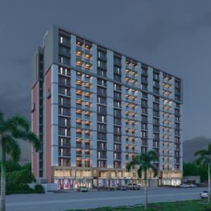 Image of 750 Sq.ft 2 BHK Apartment / Flat for sale in Swarna Avsar, Vanakala, Surat for Rs. 4400000