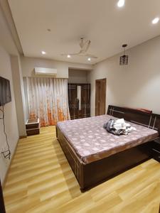Bedroom Image of 3250 Sq.ft 4 BHK Apartment / Flat for rent in Adani Water Lily Phase 5, Shantigram Ahmedabad for Rs. 100000