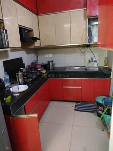 Kitchen Image of 1200 Sq.ft 2 BHK Builder Floor for rent in UCHDPL Wave Executive Floors G, Wave City Ghaziabad for Rs. 20000