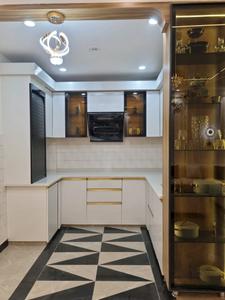 Kitchen Image of 1000 Sq.ft 3 BHK Apartment / Flat for sale in Vikram The Residency by Vikram Properties And Builder, Dwarka Mor New Delhi for Rs. 7350000