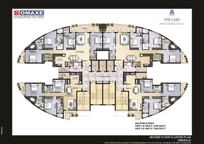 Image of 2300 Sq.ft 4 BHK Apartment / Flat for sale in Omaxe The Lake, New Chandigarh, Chandigarh for Rs. 31000000