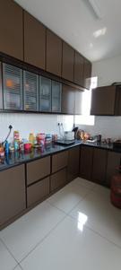 Kitchen Image of 1600 Sq.ft 3 BHK Apartment / Flat for rent in Golden Panorama, Lingadheeranahalli Bengaluru for Rs. 49000