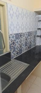 Kitchen Image of 600 Sq.ft 1 BHK Builder Floor for rent in Triplicane Chennai for Rs. 15000