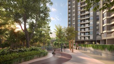 Balcony Image of 1350 Sq.ft 3 BHK Apartment / Flat for sale in Preetam Mangalam Momento, Moshi Pune for Rs. 9661000