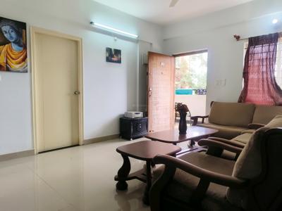Living Room Image of 1665 Sq.ft 3 BHK Apartment / Flat for rent in DS Spencer, Virupakshapura Bengaluru for Rs. 45000