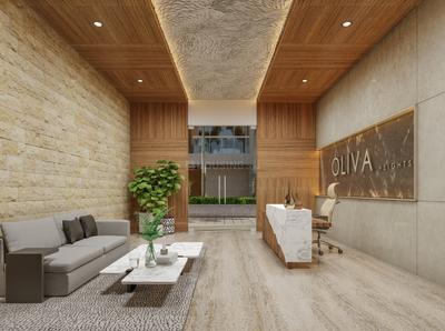 Balcony Image of 1827 Sq.ft 3 BHK Apartment / Flat for sale in Prestige Oliva Heights, Bhimrad Surat for Rs. 8200000