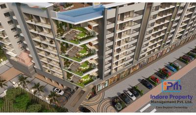 Image of 722 Sq.ft 1 BHK Apartment / Flat for sale in Super Corridor, Indore for Rs. 3754400