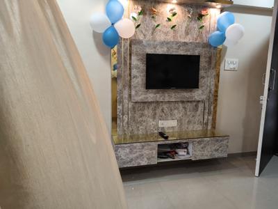 Living Room Image of 650 Sq.ft 1 BHK Apartment / Flat for rent in Unnati Gagan Cefiro, Undri Pune for Rs. 17500