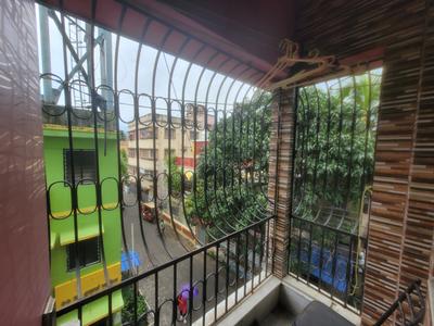 Balcony Image of 770 Sq.ft 2 BHK Apartment / Flat for sale in South Dum Dum Kolkata for Rs. 3400000