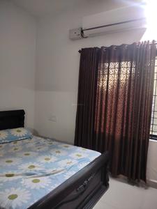 Bedroom Image of 1200 Sq.ft 3 BHK Builder Floor for rent in Ambalpadi Udupi for Rs. 18000