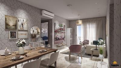Hall Image of 800 Sq.ft 2 BHK Apartment / Flat for sale in Hiranandani Kalyan Bldg A Oakwood Bldg B Bridgewood Bldg C Greenwood, Bhiwandi Thane for Rs. 8400000