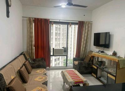 Living Room Image of 600 Sq.ft 2 BHK Apartment / Flat for rent in Crown Lodha Quality Home Tower 2, Thane West Thane for Rs. 35000