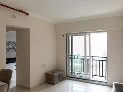 Living Room Image of 589 Sq.ft 1 BHK Apartment / Flat for rent in Raunak Bliss Phase A, Kasarvadavali Thane for Rs. 24698