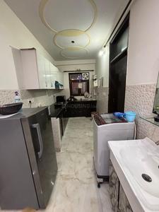 Kitchen Image of Girluxe Pg in Dwarka Mor, New Delhi