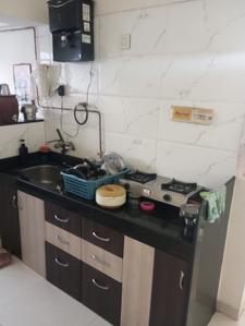 Kitchen Image of 850 Sq.ft 2 BHK Apartment / Flat for sale in Aswani Galaxy, Wakad Pune for Rs. 7000000