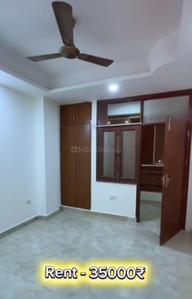 Bedroom Image of 1200 Sq.ft 3 BHK Builder Floor for rent in Vaishali Ghaziabad for Rs. 35000