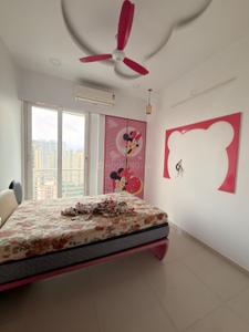 Bedroom Image of 1750 Sq.ft 3 BHK Apartment / Flat for rent in Oswal Bella Vista, Thane West Thane for Rs. 80000