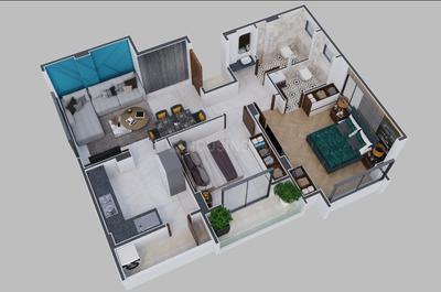 Image of 1000 Sq.ft 2 BHK Apartment / Flat for sale in Pimparla, Jalgaon for Rs. 3400000
