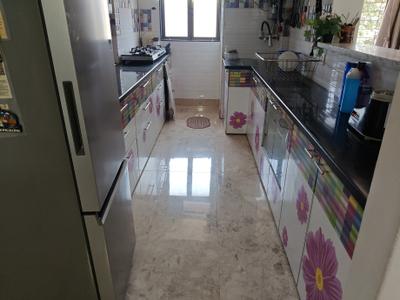 Kitchen Image of 1800 Sq.ft 3 BHK Apartment / Flat for rent in Sanpada Navi Mumbai for Rs. 70000