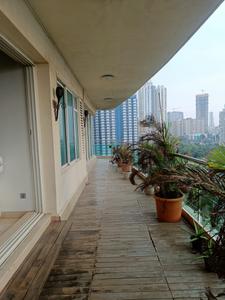 Balcony Image of 3400 Sq.ft 4 BHK Apartment / Flat for sale in Dadar East Mumbai for Rs. 125000000