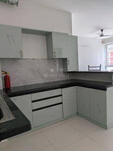Kitchen Image of 573 Sq.ft 1 RK Apartment / Flat for rent in Brigade Cornerstone Utopia, Varthur Bengaluru for Rs. 25000