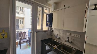 Kitchen Image of 2500 Sq.ft 3 BHK Apartment / Flat for rent in Utrathiya Zirakpur for Rs. 50000