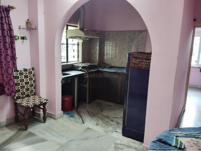 Kitchen Image of 676 Sq.ft 2 BHK Apartment / Flat for sale in Behala Kolkata for Rs. 3000000