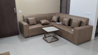 Living Room Image of 717 Sq.ft 1 BHK Apartment / Flat for rent in Zaveri Palash Homes, Sarkhej Ahmedabad for Rs. 25000